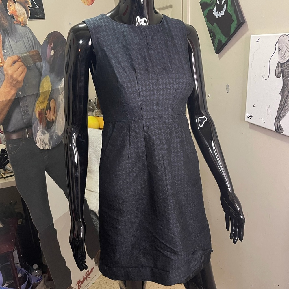 Banana Republic Houndstooth Petite Dress
